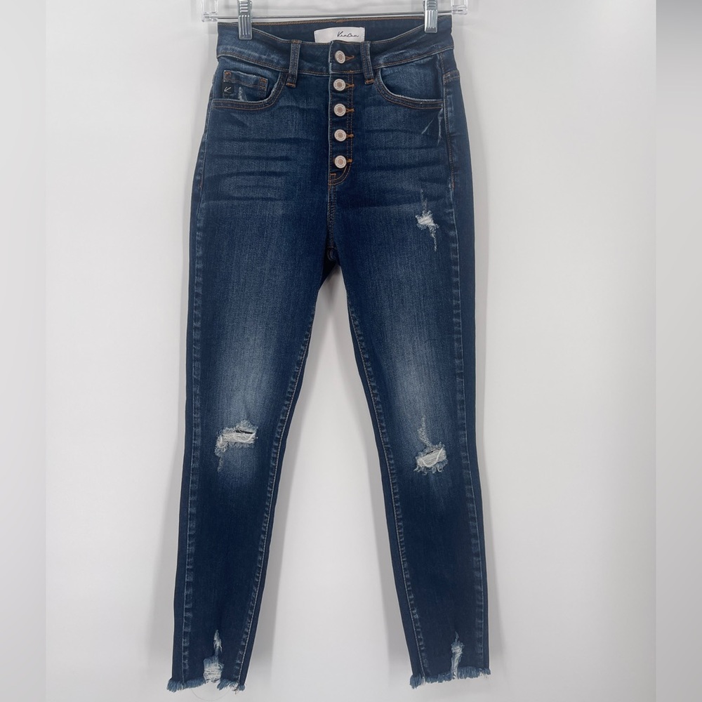 Kancan Karlee High Rise Ankle Skinny Jeans Women's Size 1/24